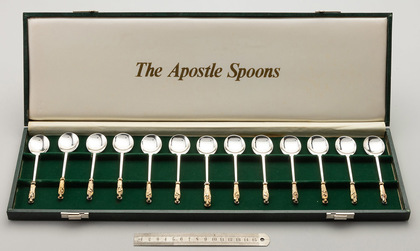 Sterling Silver Apostle Spoon Set (Set of 13) - South African Guild of Silversmiths